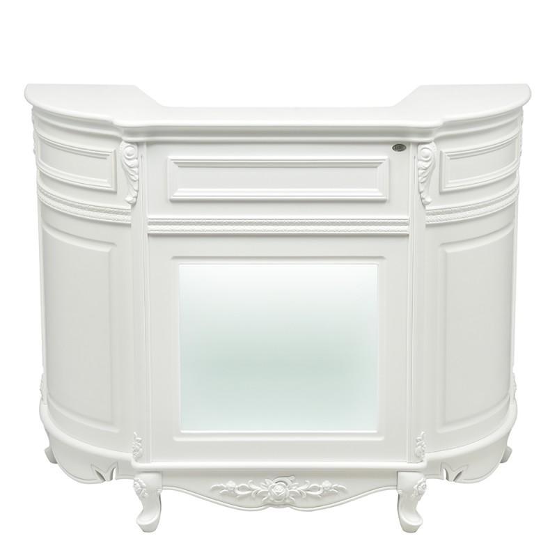 Revival II LED Illumination Reception Desk White DIR - Reception Desks