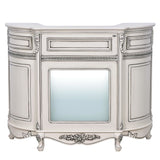 Revival LED Illumination Reception Desk Vintage Antique White DIR