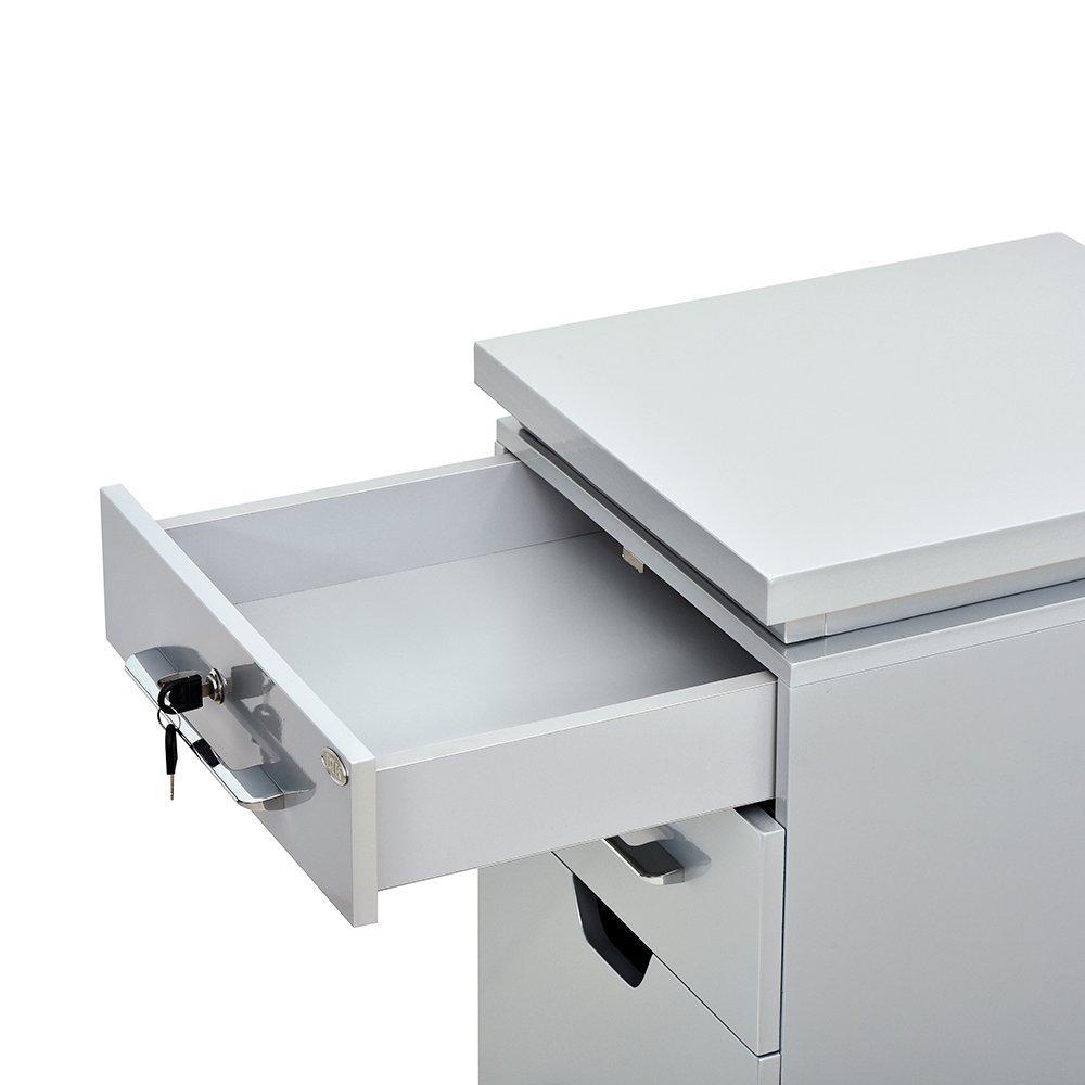 Romance Styling Station Silver - Styling Station Cabinets