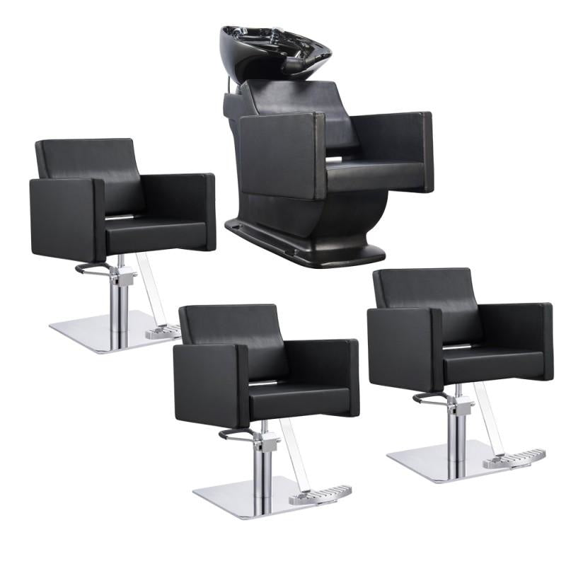 Shampoo Backwash and Styling Chair - Salon Package 7288-1288 - Salon & Spa Package Sale
