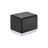 Shampoo Chair Ottoman Black DIR