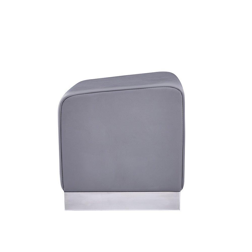 Shampoo Chair Ottoman Grey - Stools