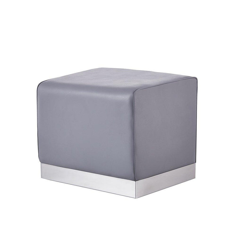 Shampoo Chair Ottoman Grey - Stools