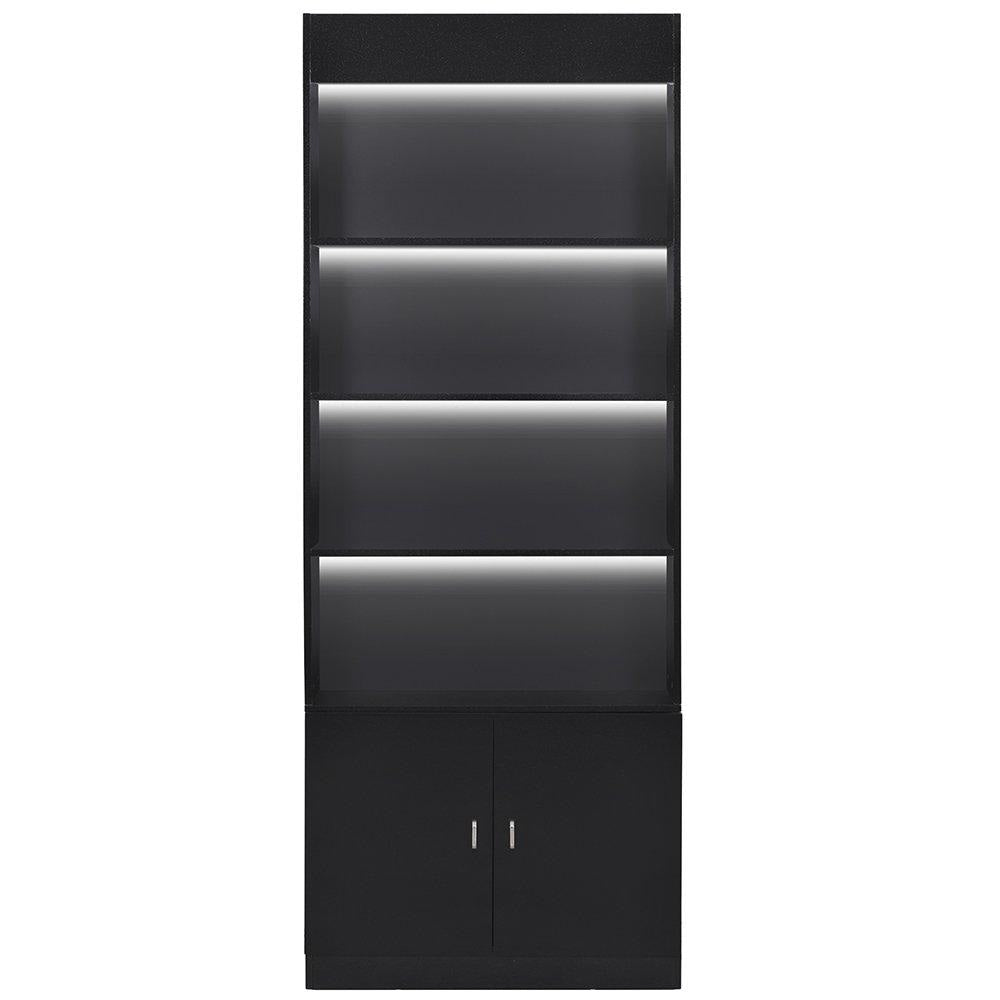 Showcase Retail Display Shelf Black DIR - Retail Displays