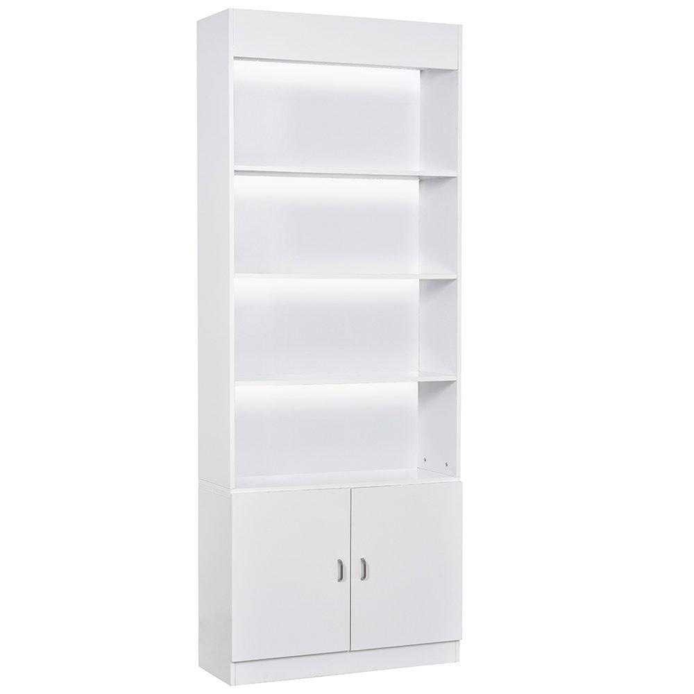 Showcase Retail Display Shelf White DIR - Retail Displays