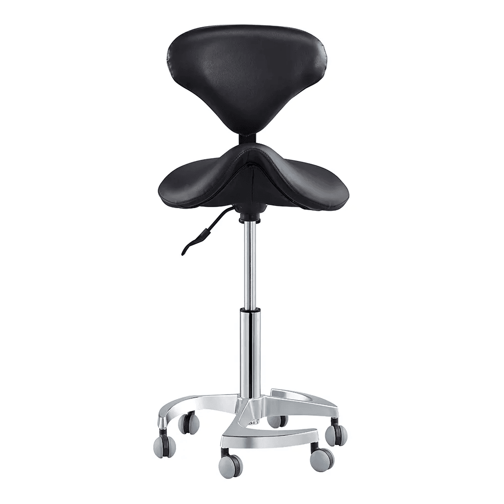Tao Saddle Black Stool - Stools