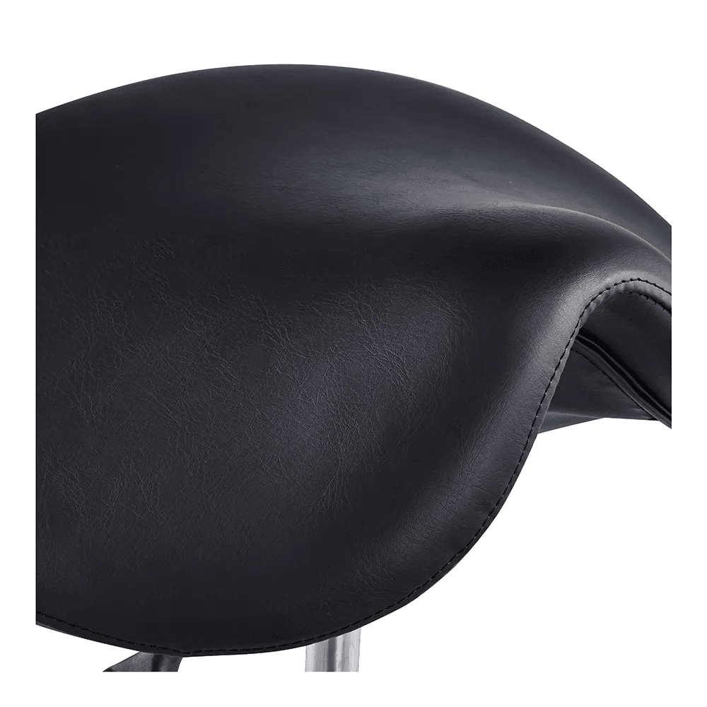 Tao Saddle Black Stool - Stools