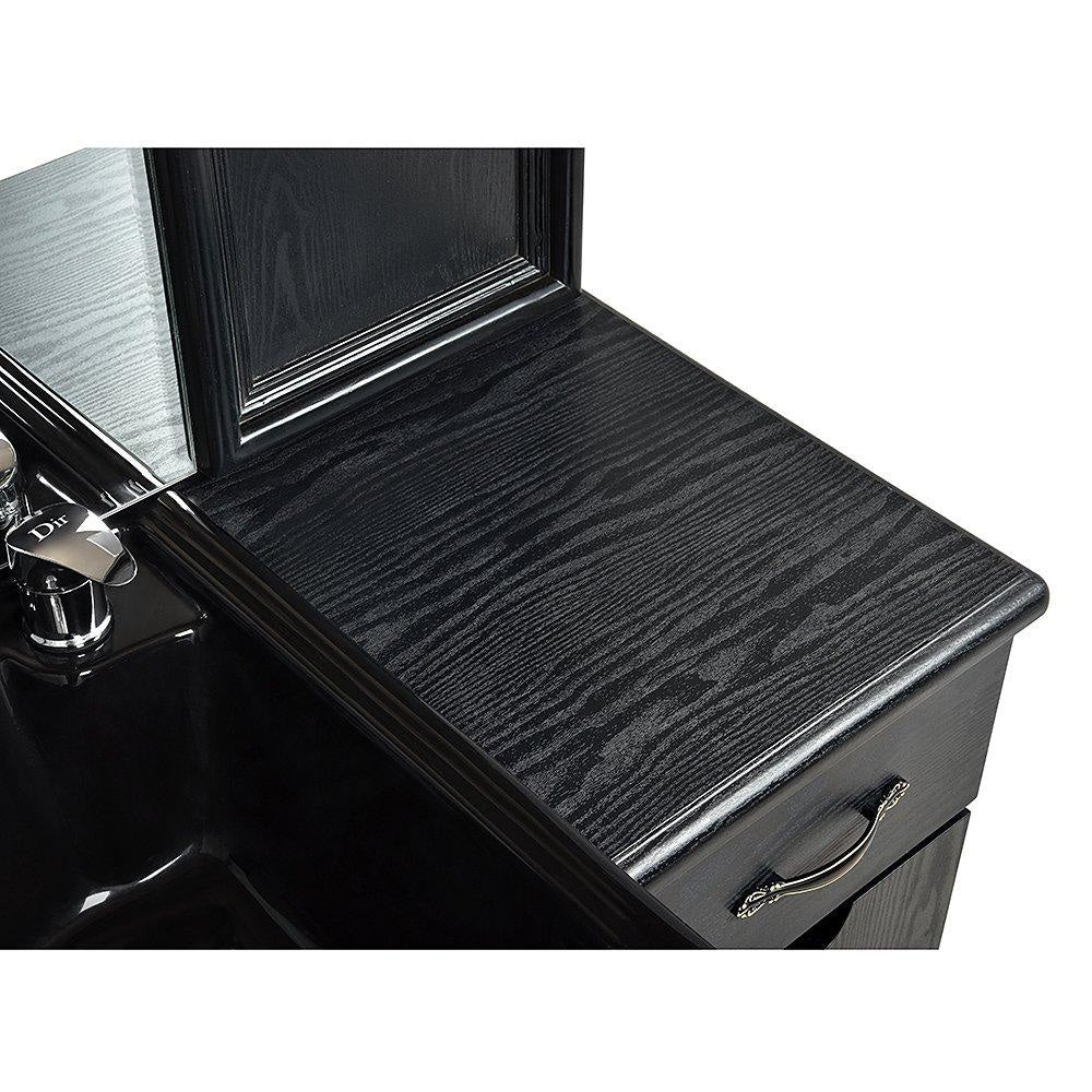 Taylor Barber Station With Sink Ash Black - Barber Station