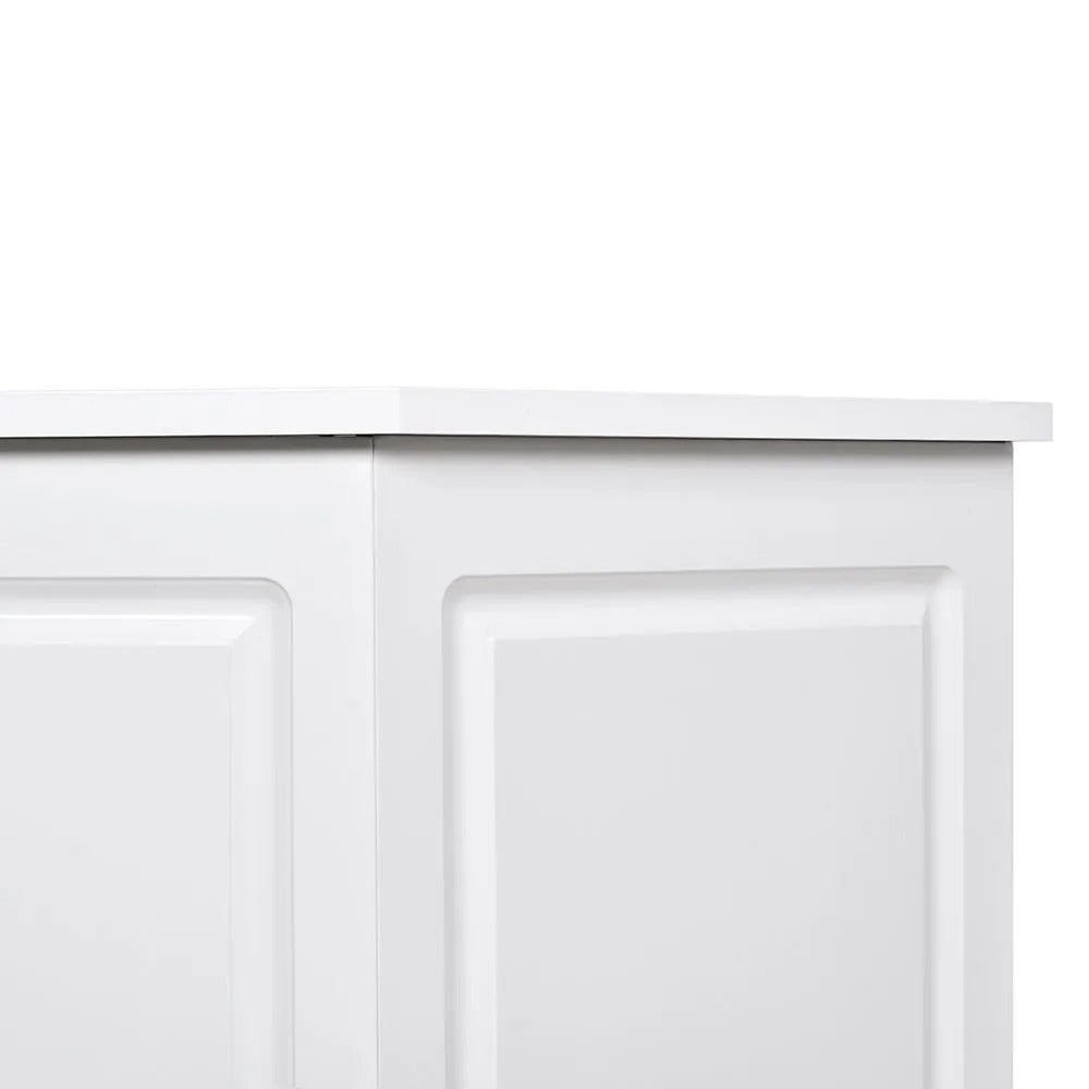 Valencia Reception Desk - Center White DIR - Reception Desks