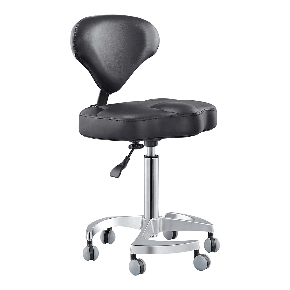 Zen Adjustable Swivel Black Stool DIR - Stools