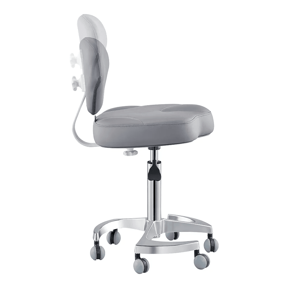 Zen Adjustable Swivel Grey Stool DIR - Stools