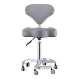 Zen Adjustable Swivel Gray Stool DIR