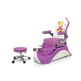 Brianna PURPLE Kid Pedicure Chair