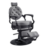 The Viking Modern Barber Chair Gray DIR