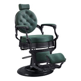 The Viking Modern Barber Chair Vintage Green DIR