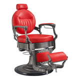 Kaiser II Retro Style Barber Chair Red DIR