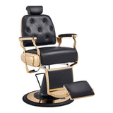 The Cavalier Professional Barber Chair Black DIR