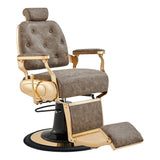 The Cavalier Professional Barber Chair Vintage Brown DIR