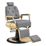 The Cavalier Professional Barber Chair Gray DIR