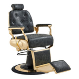 The Cavalier Professional Barber Chair Vintage Black DIR