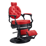 The Viking Modern Barber Chair Red DIR