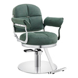 Milano Salon Hairdressing Styling Chair Vintage Green DIR