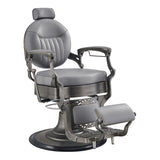 Kaiser II Retro Style Barber Chair Gray DIR