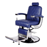 BARON Barber Chair Blue AGS Beauty