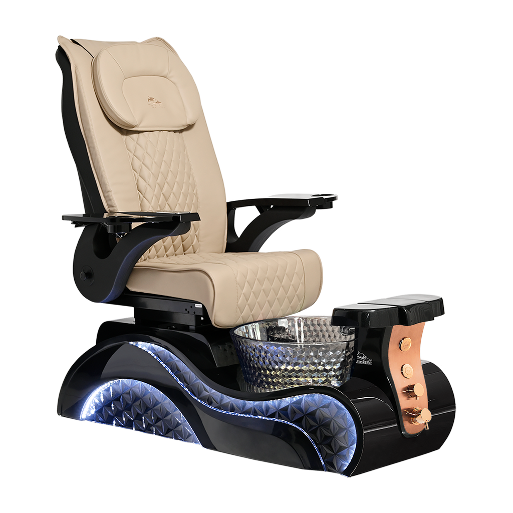 Lucent II Gold Edition Pedicure Chair Whale Spa Scissors More
