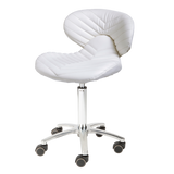 Chevron Technician Stool 1010H - White Whale Spa