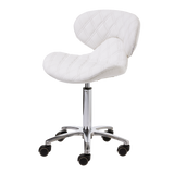 Lexi Pro Double Diamond Manicure Stool White Whale Spa