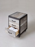 Elora Pedicure Supply Cart with 3 Drawers Belava