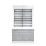 Evee Polish Rack Cabinet