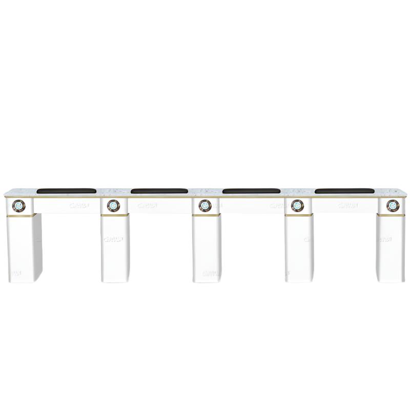 Gulfstream GS9114 + (GS9127 x 2) Verona Quadruple Nail Table (4 Units)