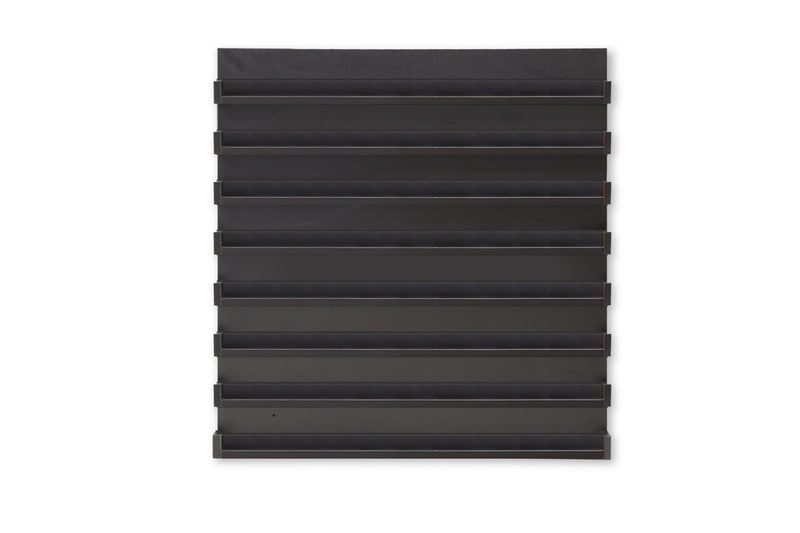Dark Brown Nail Polish Wall Rack
on a white background