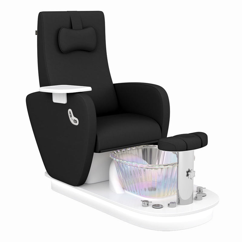 Relaxion II Pedicure Chair with Ventilation & Discharge Pump Black DIR