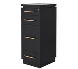 Romance II Styling Station Cabinet Black DIR