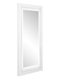 Luna LED Lighted Hair Salon Station and Wall Mirror White DIR