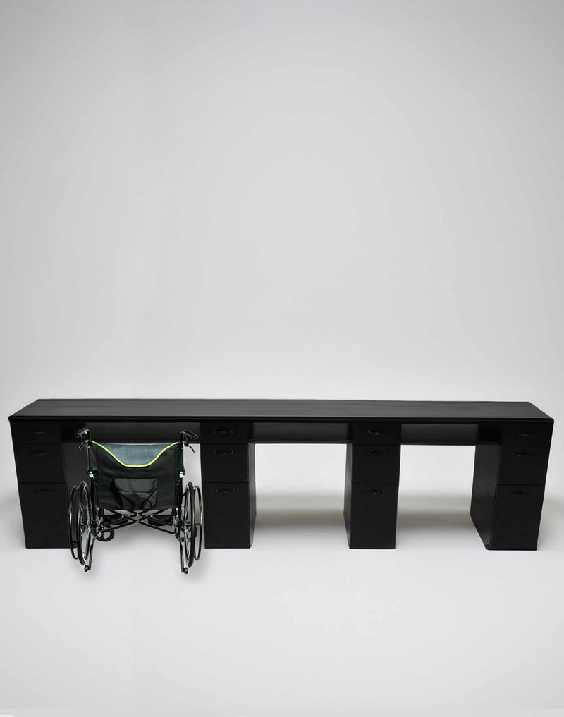 Wheelchair Accessible Manicure Table - Edge Line Belava