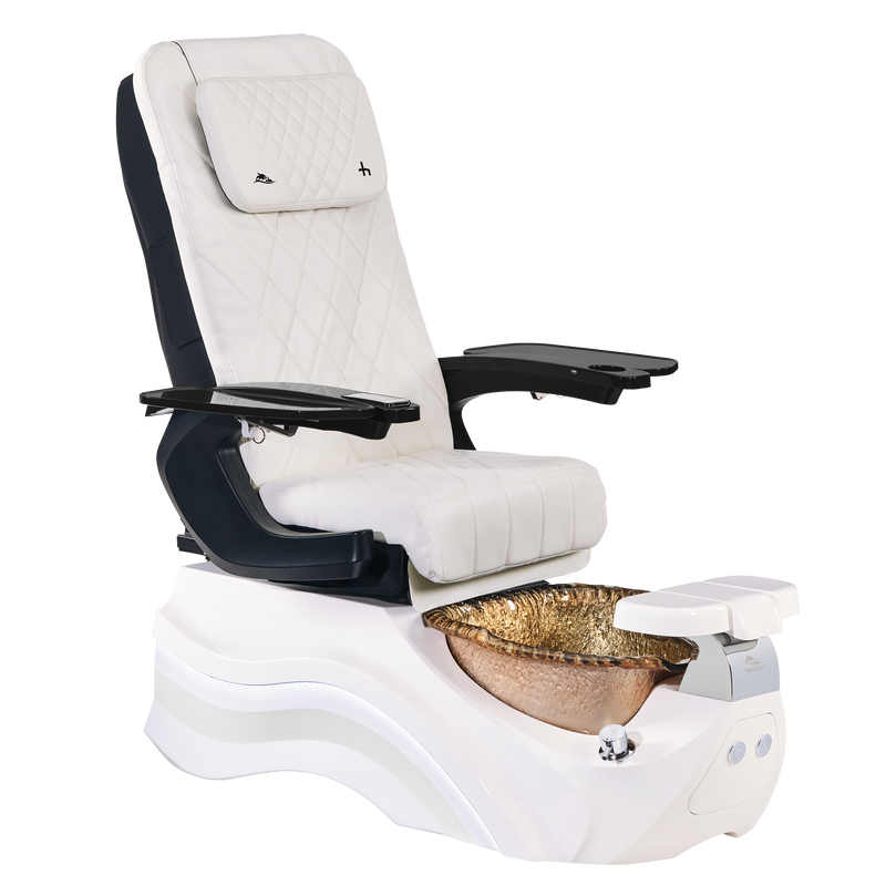 Taurus Econo Line Pedicure Chair Whale Spa Black Armrest