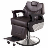 AUGUSTO Barber Chair Brown AGS Beauty
