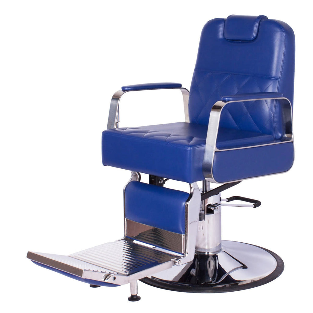 DUKE Barber Chair Royal Blue AGS Beauty