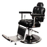 REGENT Barber Chair Black Crocodile AGS Beauty