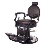 ROMANOS Barber Chair Brown AGS Beauty