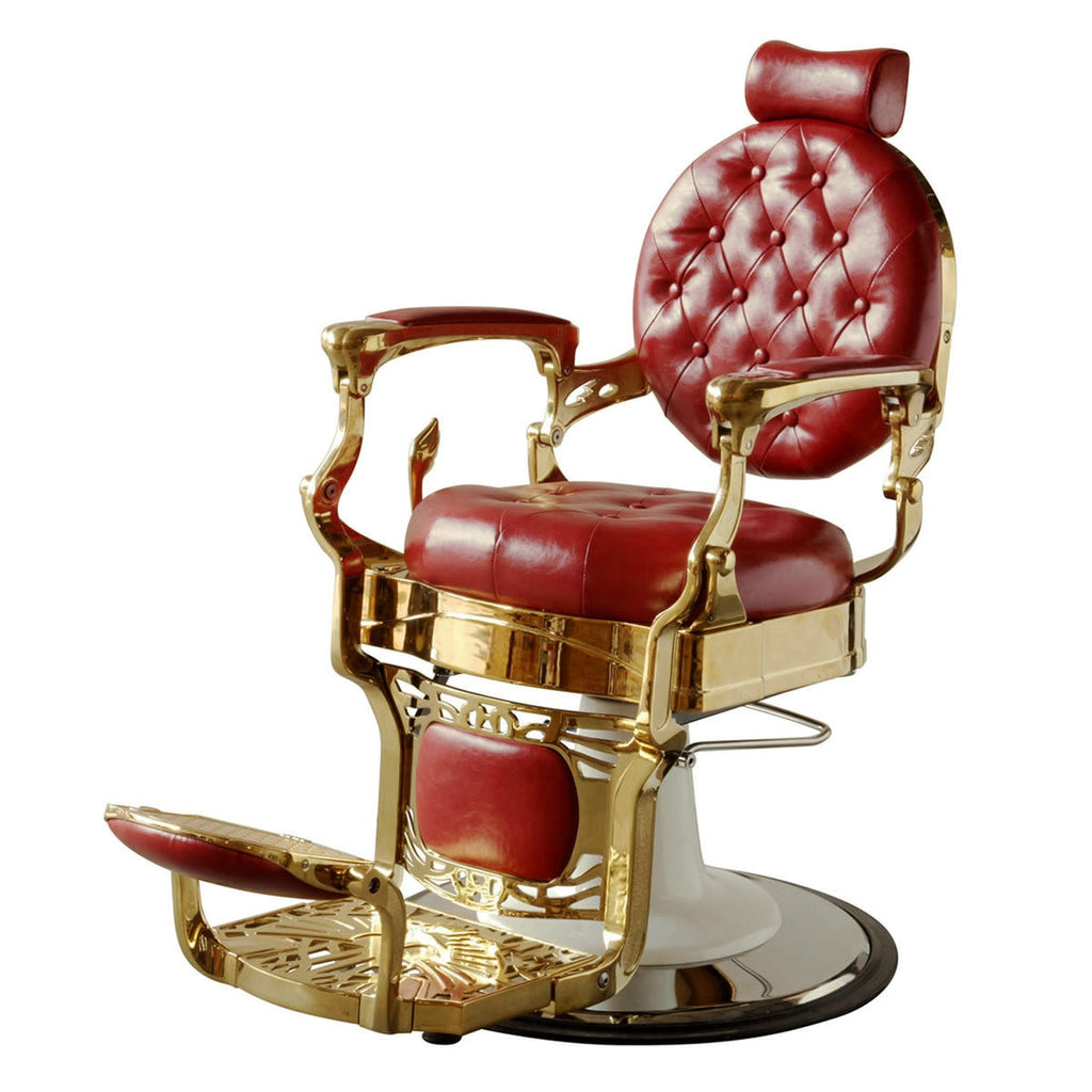 THEODORE Barber Chair Red AGS Beauty