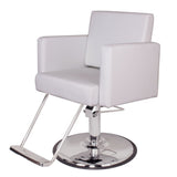 CANON Salon Styling Chair White AGS Beauty