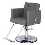 CANON Reclining Salon Styling Chair Grey AGS Beauty