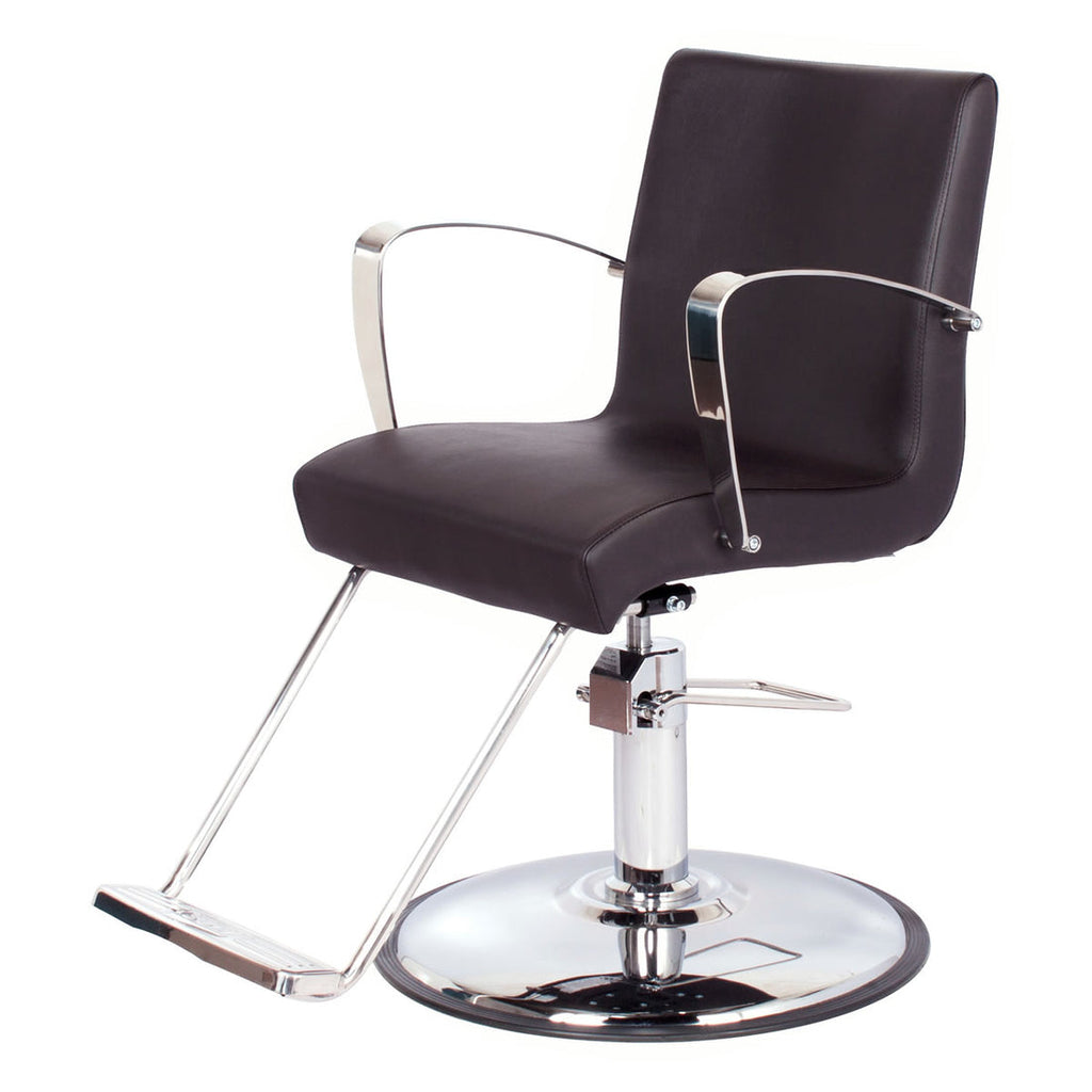 SALLY Salon Styling Chair Brown AGS Beauty