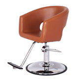 MAGNUM Salon Styling Chair Chestnut AGS Beauty