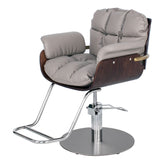 KYOTO Salon Styling Chair Matte Grey AGS Beauty